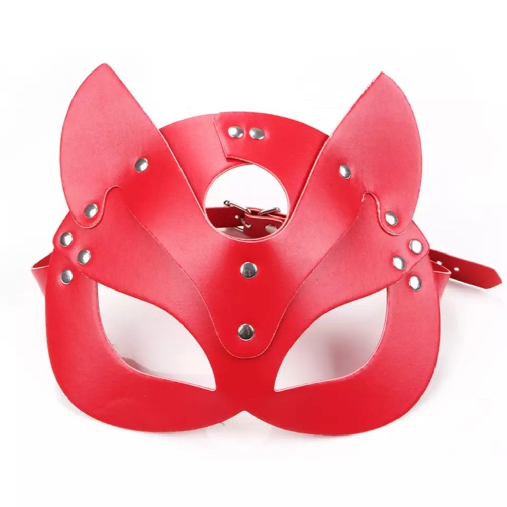 Red Leather Harness Set - Picture 4 of 9